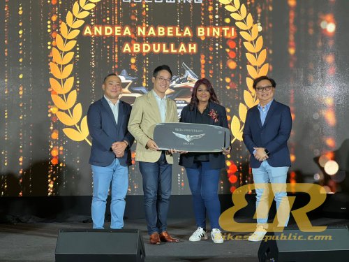 2025 Honda GL1800 Gold Wing 50th Anniversary Arrives in Malaysia