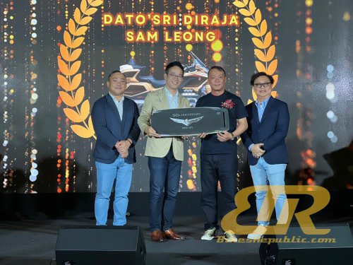 2025 Honda GL1800 Gold Wing 50th Anniversary Arrives in Malaysia