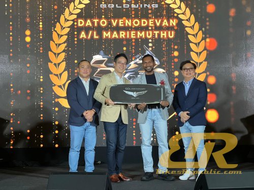 2025 Honda GL1800 Gold Wing 50th Anniversary Arrives in Malaysia