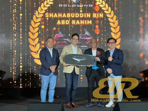 2025 Honda GL1800 Gold Wing 50th Anniversary Arrives in Malaysia