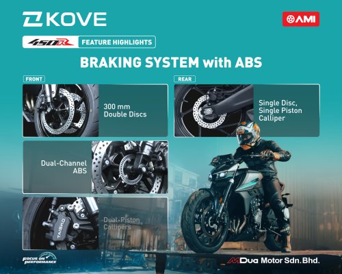 KOVE 800X GT dan KOVE 450R Tiba di Malaysia, Dari RM33,888