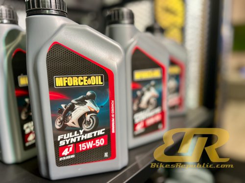 Mforce Oil Dilancarkan – Minyak OEM Terbaharu untuk Motor-motor Mforce