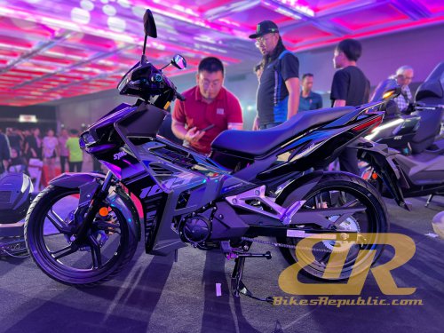 SYM Naga 155, SYM VFE185i, SYM Cruisym 400i Dilancarkan di Malaysia