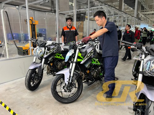 Ulasan Lawatan ke Pembuat Motosikal China bersama MForce