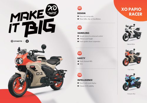 CFMOTO PAPIO RACER Tiba di Malaysia, dari RM8,888