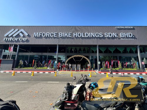 Mforce Launches Largest Motorcycle Service Centre in Malaysia