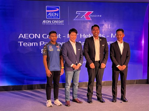 AEON Credit Memacu Usaha Hakim Danish di Moto3 sebagai Penaja Utama