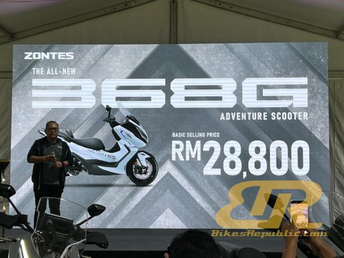 Zontes 368D, Zontes 368E, Zontes 368G, Zontes 368K Tiba di Malaysia