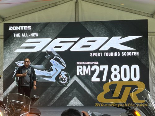 Zontes 368D, Zontes 368E, Zontes 368G, Zontes 368K Tiba di Malaysia