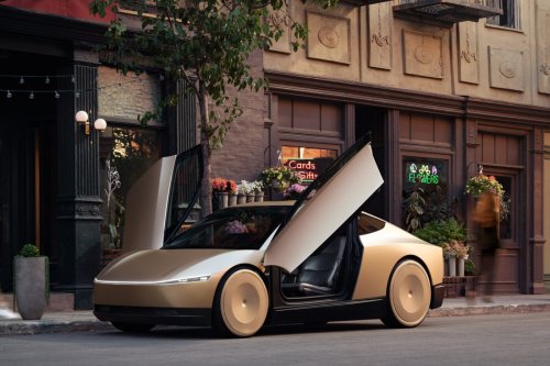Tesla Cybercab with 48 kWh battery and front-mounted motor revealed