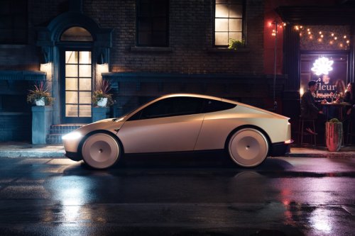 Tesla, Battery, Tesla Cybercab with 48 kWh battery and front-mounted motor revealed