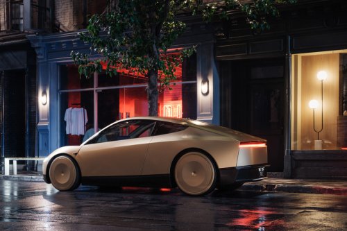 Tesla Cybercab with 48 kWh battery and front-mounted motor revealed