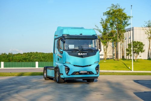 Sany delivers long-haul electric trucks in Europe