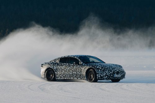 Mercedes-AMG completes winter testing of electric GT Foor-Door Coupé