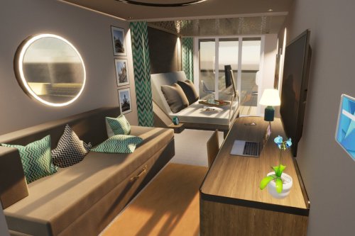 Meyer Werft unveils concept for fully electric cruise ship