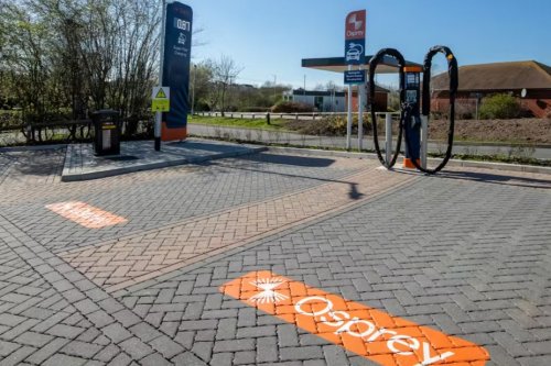 Osprey opens new Midlands ultra-rapid EV charging hub
