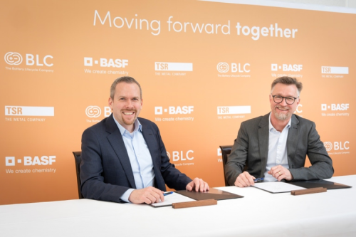 BASF and TSR Group collaborate on battery recycling