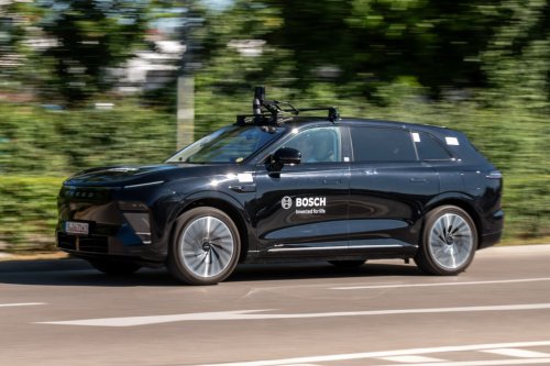 Bosch showcases Level 3 automated driving in China