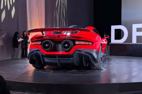 Dreame equips electric sports car with rocket propulsion