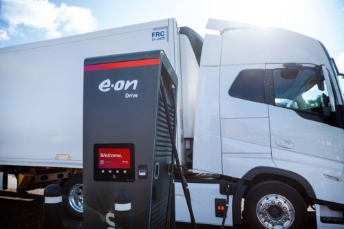 E.ON and partners launch subscription-based truck charging package