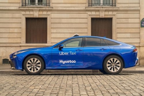 Uber integrates hydrogen taxis from HysetCo into Paris fleet
