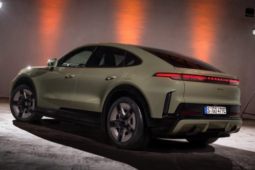 Porsche unveils Cayenne Coupé Electric