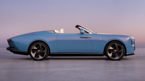 Rolls-Royce unveils limited-edition battery-electric convertible