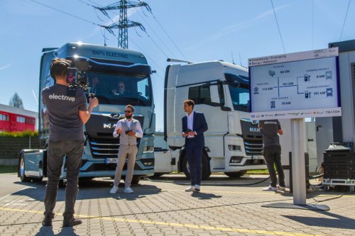 Powerbank on wheels: bidirectional charging demonstrated in electric trucks