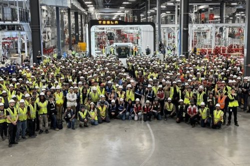 Tesla unveils its first mass-produced electric truck