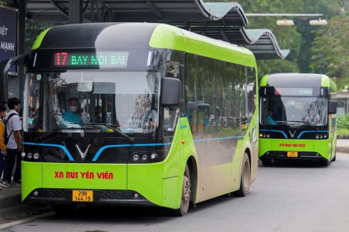 Vietnam: Transerco deploys 120 electric buses in Hanoi