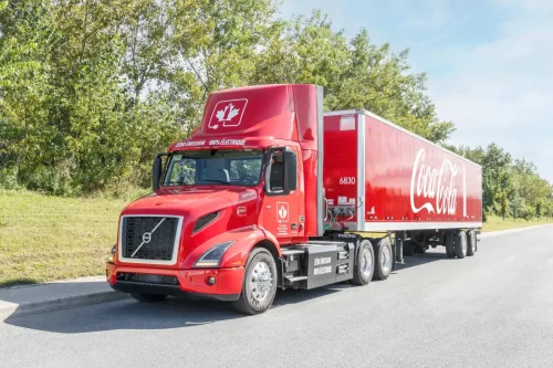 Coca-Cola adds Volvo electric trucks to Canadian fleet