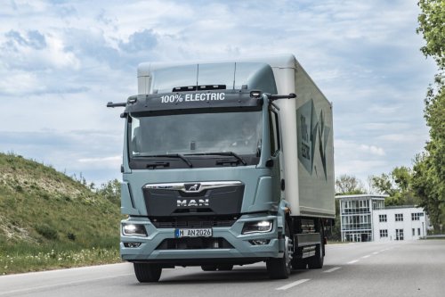 MAN unveils electric 16-tonne truck eTGM