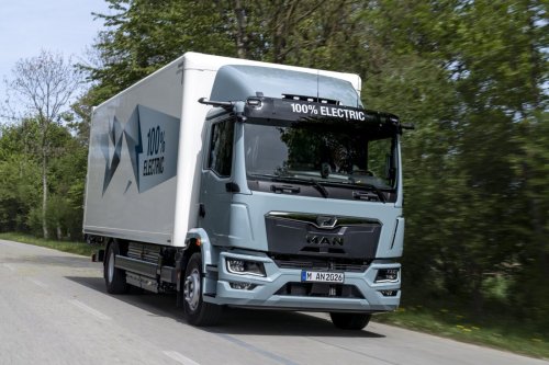 MAN unveils electric 16-tonne truck eTGM