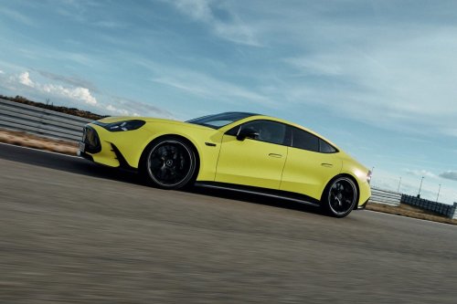 Electric powerhouse: Mercedes-AMG unveils GT 4-Door Coupé