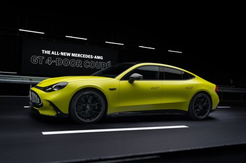 Mercedes-AMG GT, Mercedes-AMG GT 4-Door, Electric powerhouse: Mercedes-AMG unveils GT 4-Door Coupé