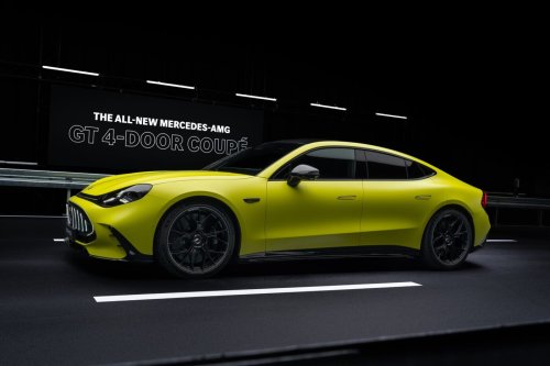 Electric powerhouse: Mercedes-AMG unveils GT 4-Door Coupé