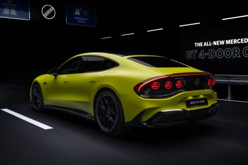 Mercedes-AMG GT, Electric powerhouse: Mercedes-AMG unveils GT 4-Door Coupé