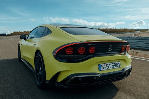 Electric powerhouse: Mercedes-AMG unveils GT 4-Door Coupé