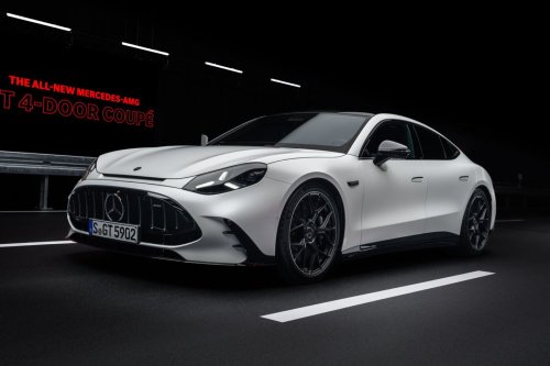 Electric powerhouse: Mercedes-AMG unveils GT 4-Door Coupé