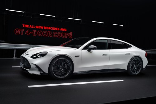 Electric powerhouse: Mercedes-AMG unveils GT 4-Door Coupé