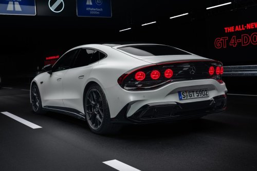 Electric powerhouse: Mercedes-AMG unveils GT 4-Door Coupé