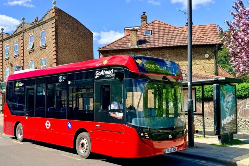 Go-Ahead London deploys 13 Enviro100EV