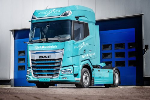 DAF begins series production of electric XG models