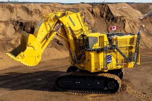Komatsu launches PC9000-12 mining excavator with electric drive option