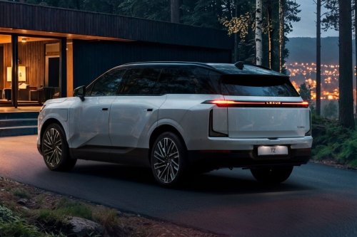Toyota unveils electric Highlander alongside Lexus TZ