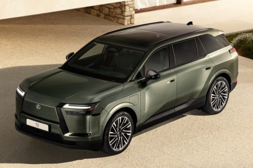 Toyota unveils electric Highlander alongside Lexus TZ