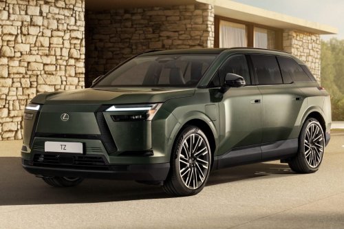 Toyota unveils electric Highlander alongside Lexus TZ