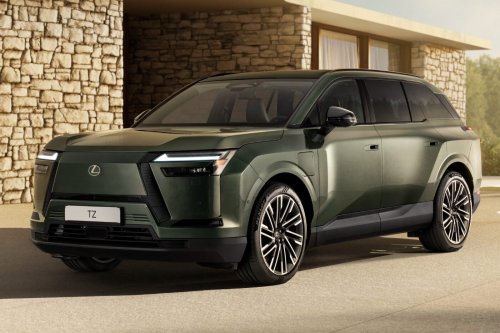 Toyota unveils electric Highlander alongside Lexus TZ