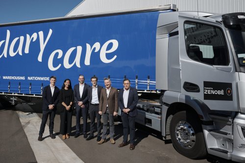 Zenobe launches partnership with Australian logistics group