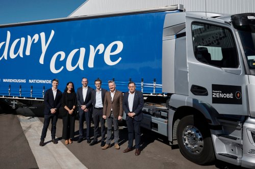 Zenobe launches partnership with Australian logistics group
